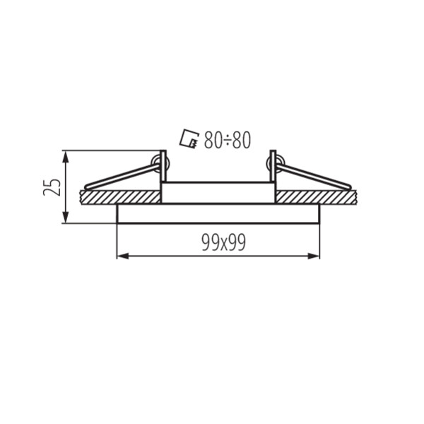 Kanlux ALREN R DTL-B