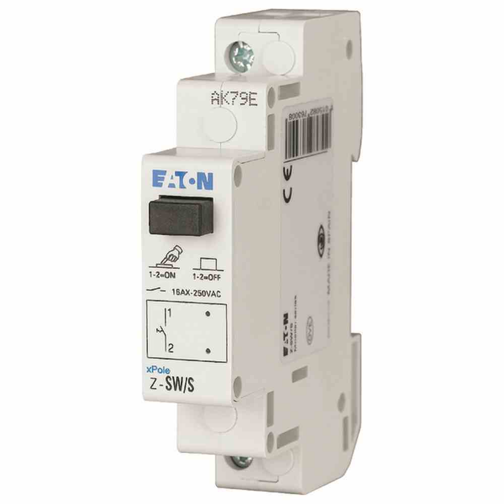 EATON Z-SW/S Steuerschalter, 1S, 16A, 250V – Z-SW/S