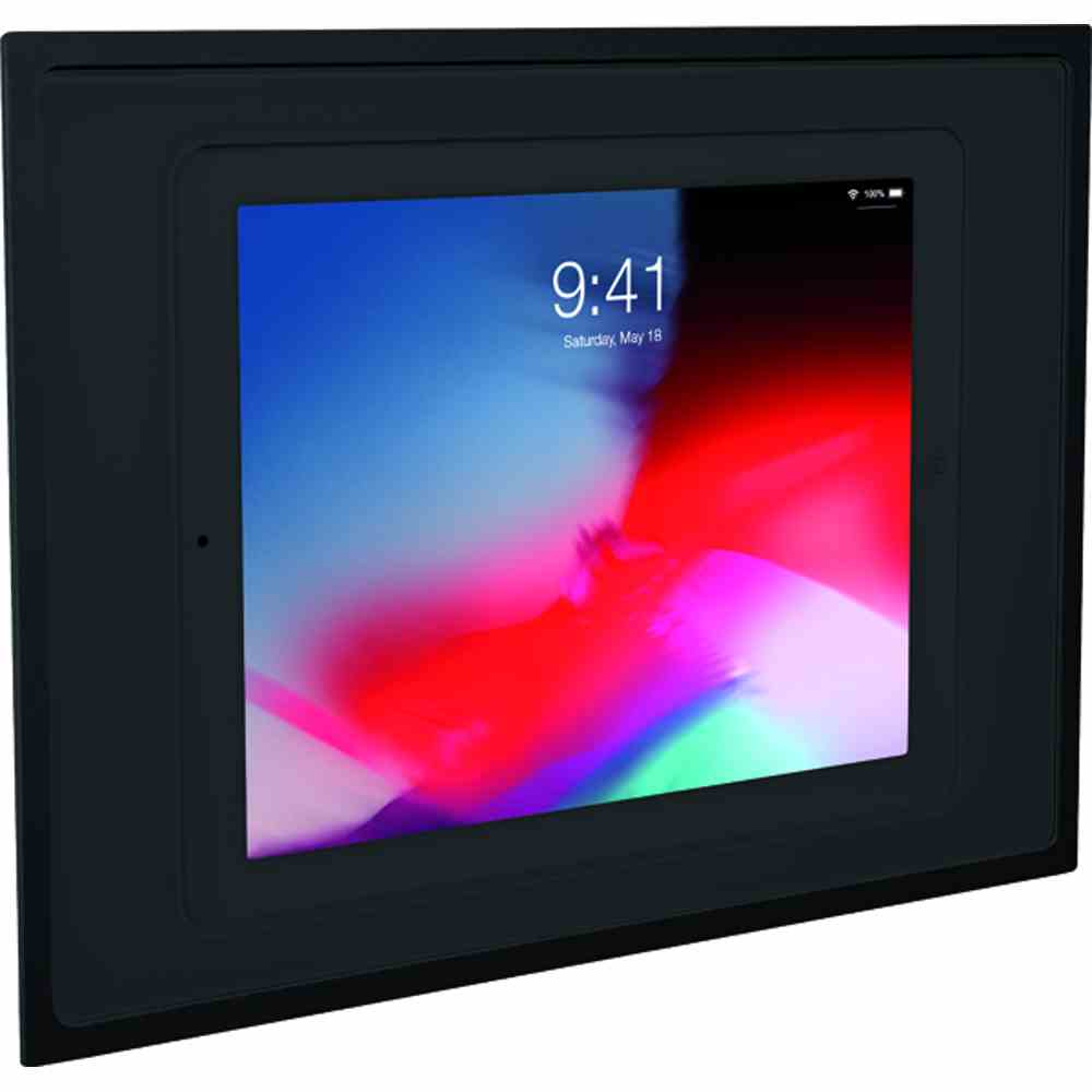 ELTAKO Dockingstation, iPad, schwarz, 315x226x78mm, Unterputz – INWALLFIXDOCK10