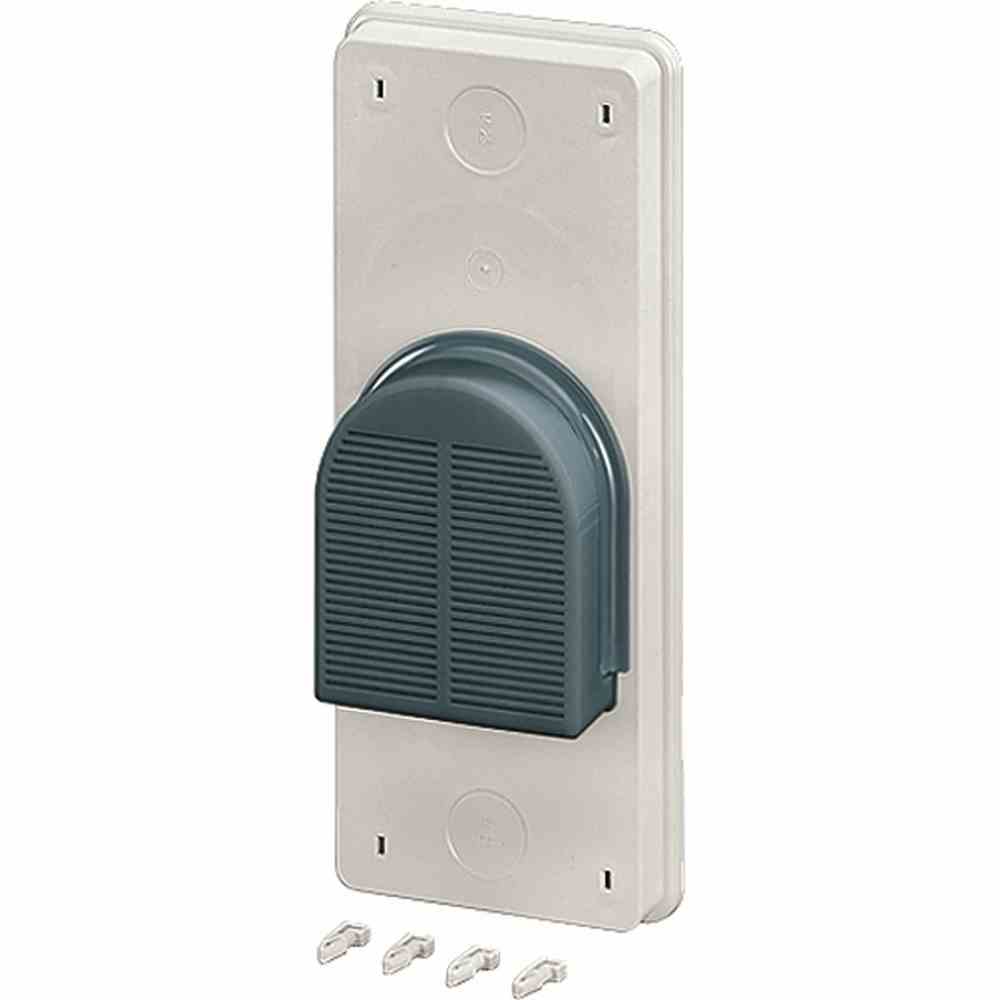 HENSEL Mi BF 44 Lüfterblech, 300mm, Kunststoff, 300x50mm, IP44, unbehandelt – Mi BF 44
