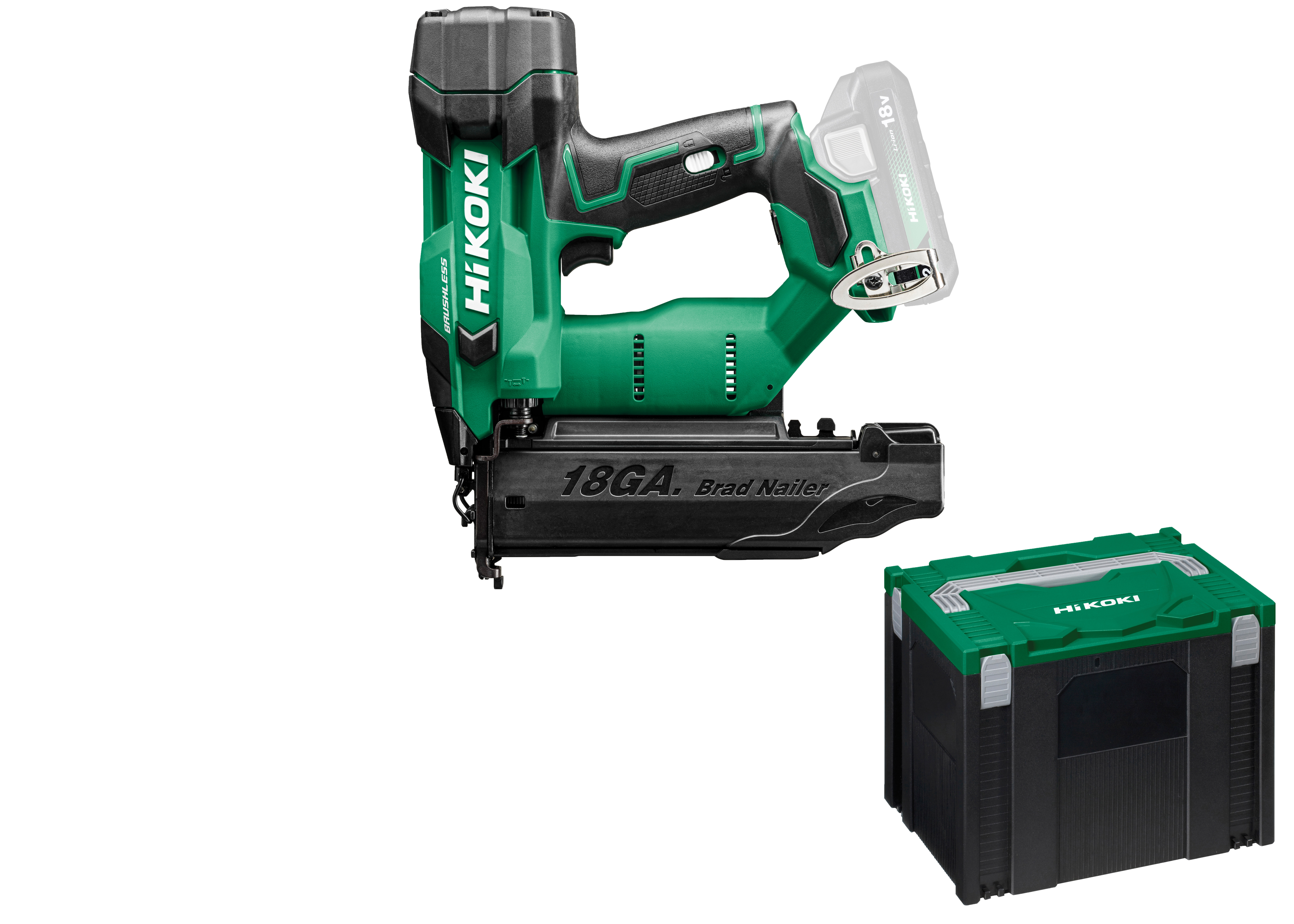 HiKOKI NT1850DA(Basic) (HSC IV) Akku Stift Nagler 0° SK-Stift (18Ga) 2,4 Kg