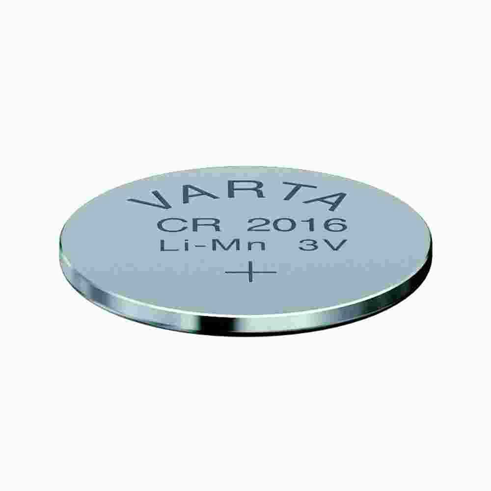 VARTA CR2016 Knopfzelle, 3V, Lithium, 90mAh, Ø20x1,6mm, ELECTRONICS, VE = 1er Blister