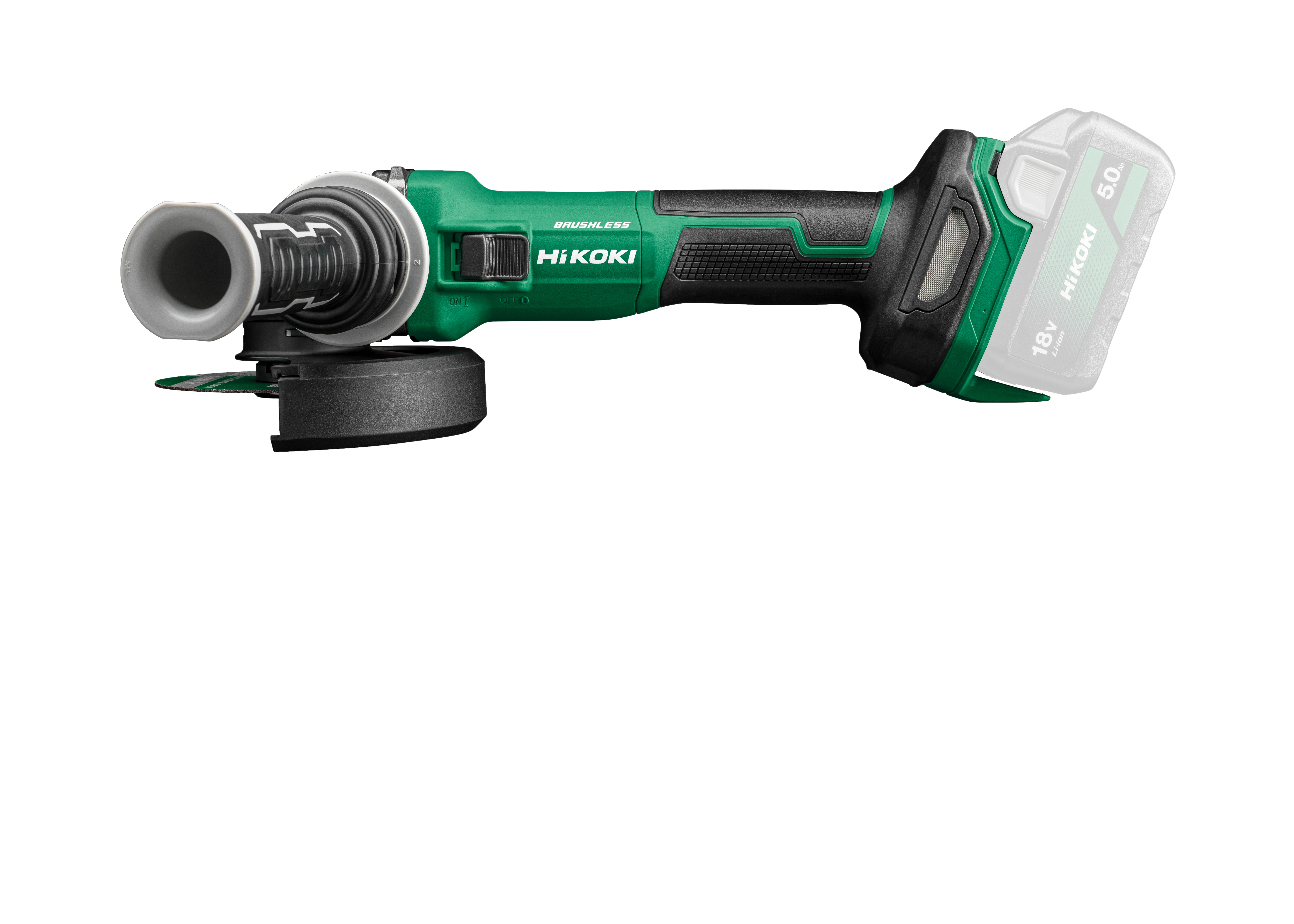 HiKOKI G1813DE (Basic) (Karton) Akku Winkelschleifer 125mm 2,3 Kg