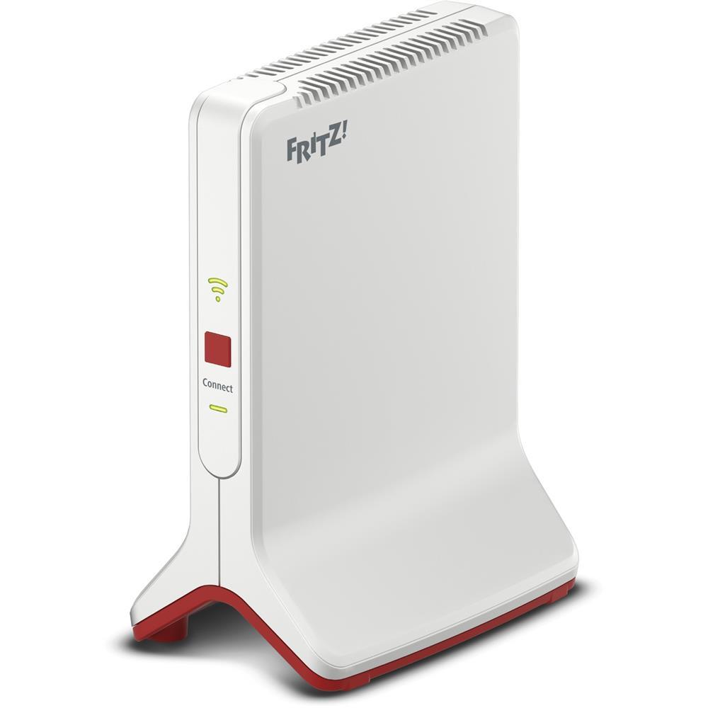 AVM WLAN Repeater, 1733Mbps, 2x10/100mbit, IEE 802.11 b/g/n, WEP/WPA/WPA2, 2,4-5GHz, Ethernet, Bridgefunktion, Repeaterfunktion – AVM FRITZ! Repeater 3000