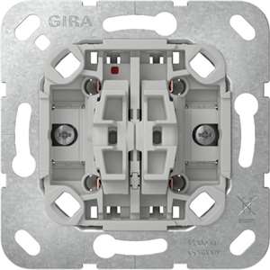 GIRA Jalousieschalter-Einsatz, IP20, Wippe, 1p, 315900 – 315900