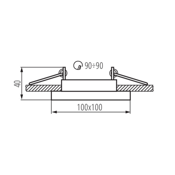 Kanlux ARET 1XMR16-W