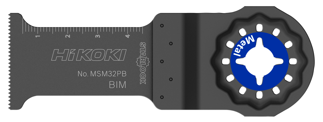 HiKOKI Multi Tool Blatt Starlock MSM32PB  für Metall