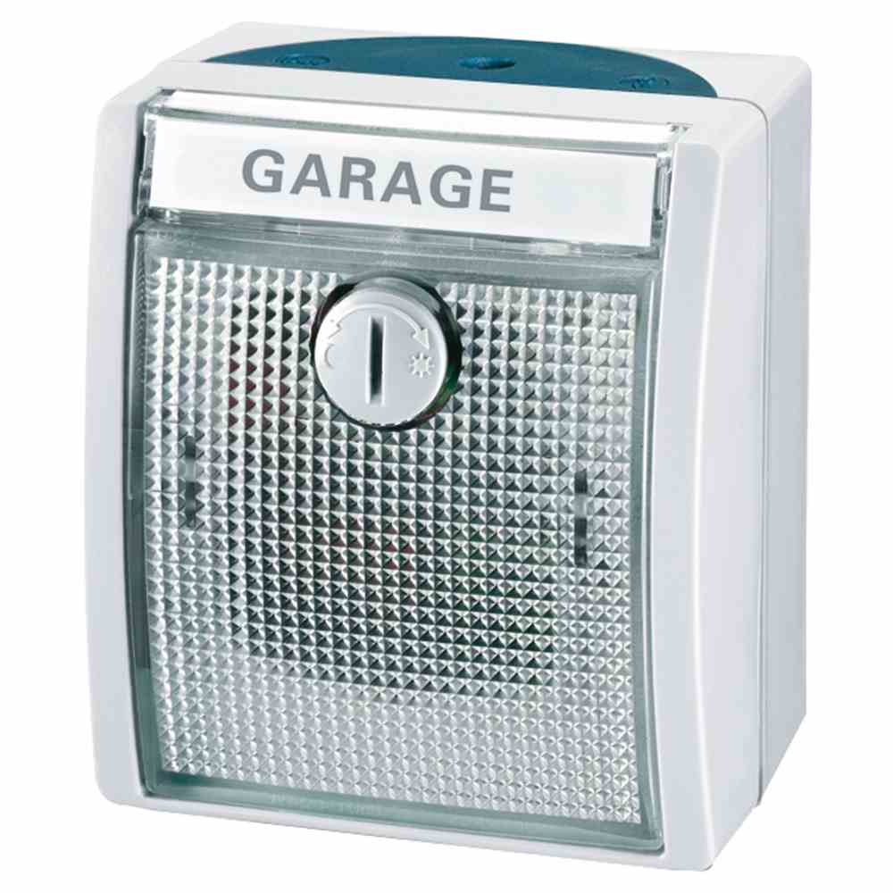 BUSCH-JAEGER OCEAN Dämmerungsschalter, Aufputz, 1S, 3680W, 180s/ein, 360s/aus, grau, Lichtsensor eingebaut, IP44 – 2240 W-53