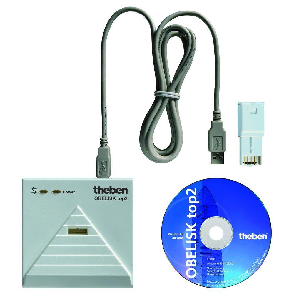THEBEN OBELISK top2 PC-Set Programmierset – PC-Set OBELISK top2