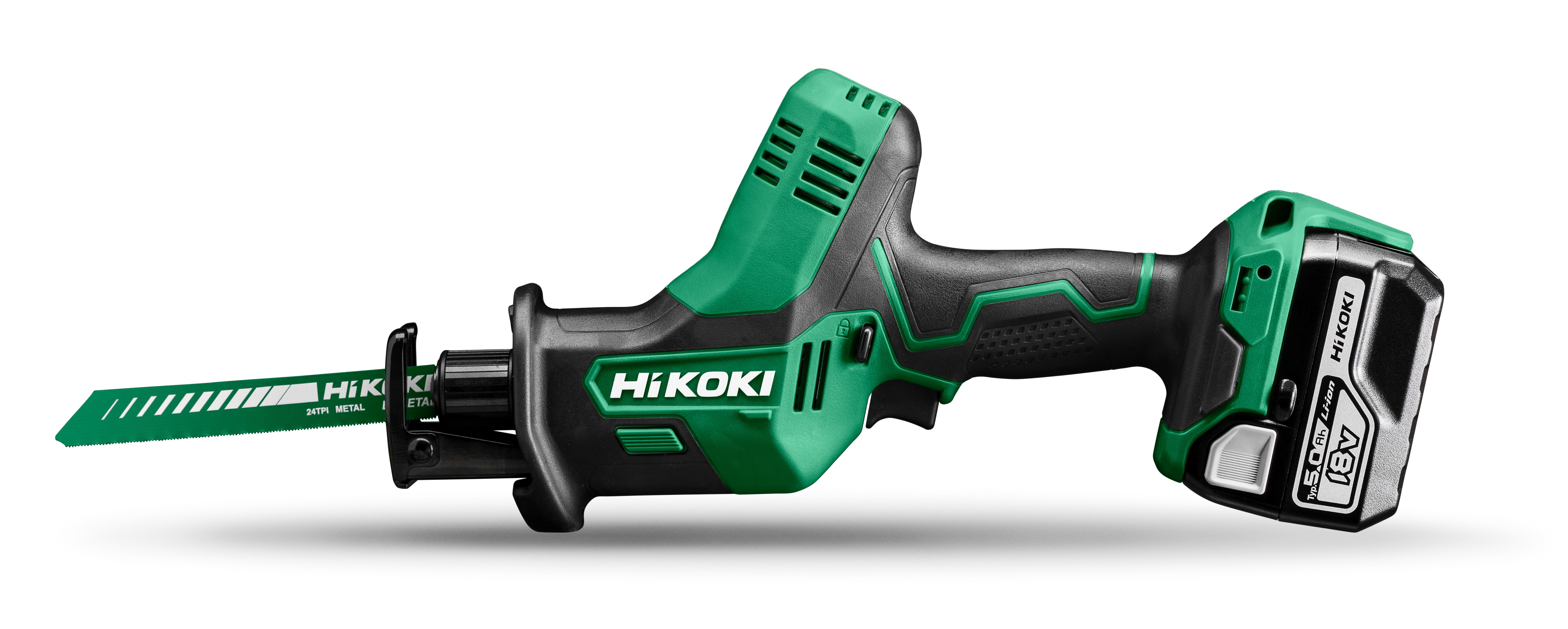 HiKOKI CR18DA(5.0) (HSC II) Akku Tigersäge 50mm in Holz 1,8 Kg