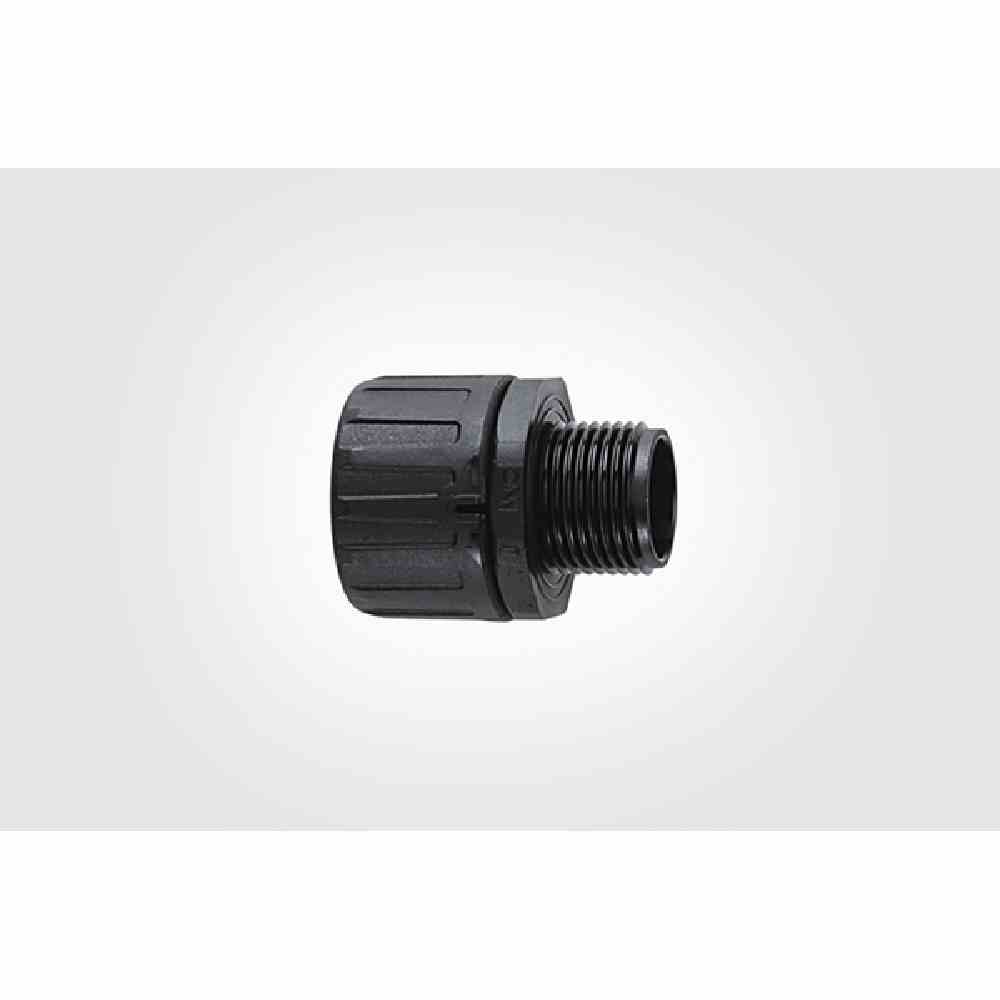 HELLERMANN TYTON HelaGuard Wellrohrverschraubung, Polyamid(PA), Ø21mm, M20x1,5, IP66, gerade, Schnappverbindung, 14mm – HG21-S-M20 PA66 BK 10 HELLERMANN TYTON HelaGuard Wellrohrverschraubung, Polyamid(PA), Ø21mm, M20x1,5, IP66, gerade, Schnappverbindung, 14mm – HG21-S-M20 PA66 BK 10