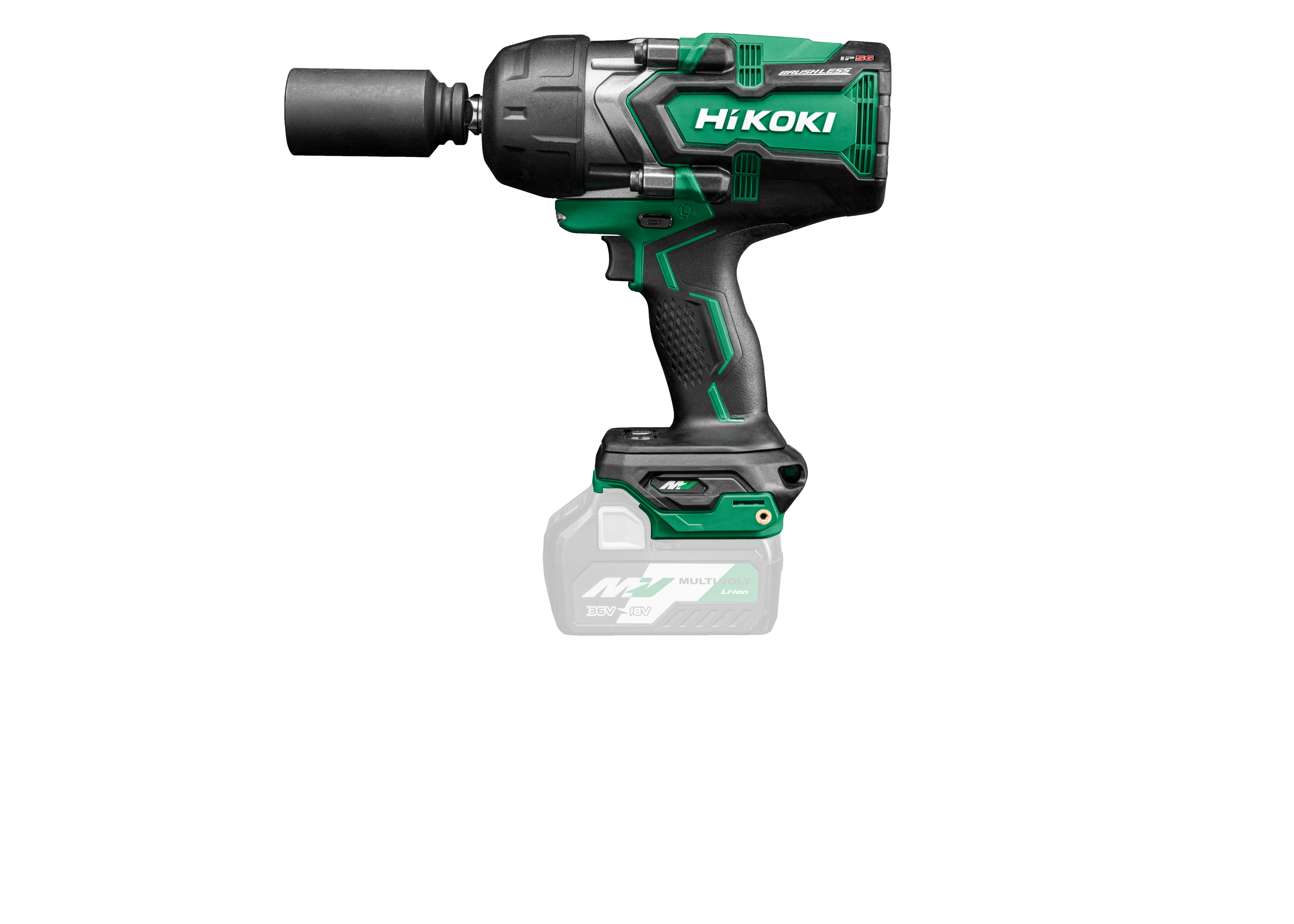 HiKOKI WR36DG(Basic) (Karton) Akku Schlagschrauber 1400/2000 Nm 1/2"