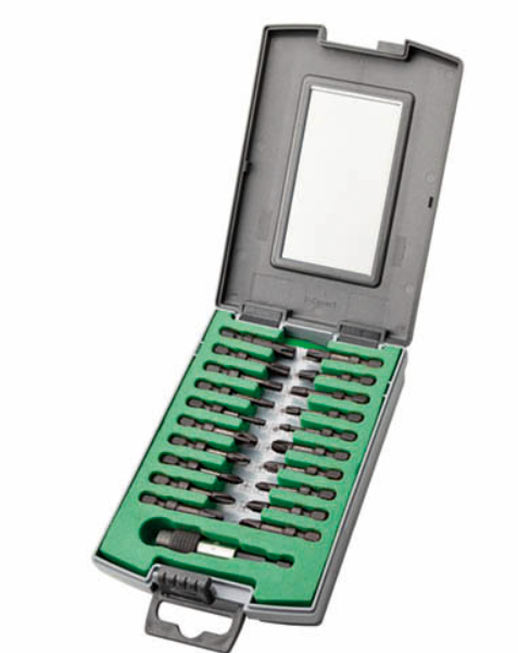 HiKOKI Bit Kassette 1/4" Schlagfest,21-tlg. HiKOKI Bit Kassette 1/4" Schlagfest,21-tlg.