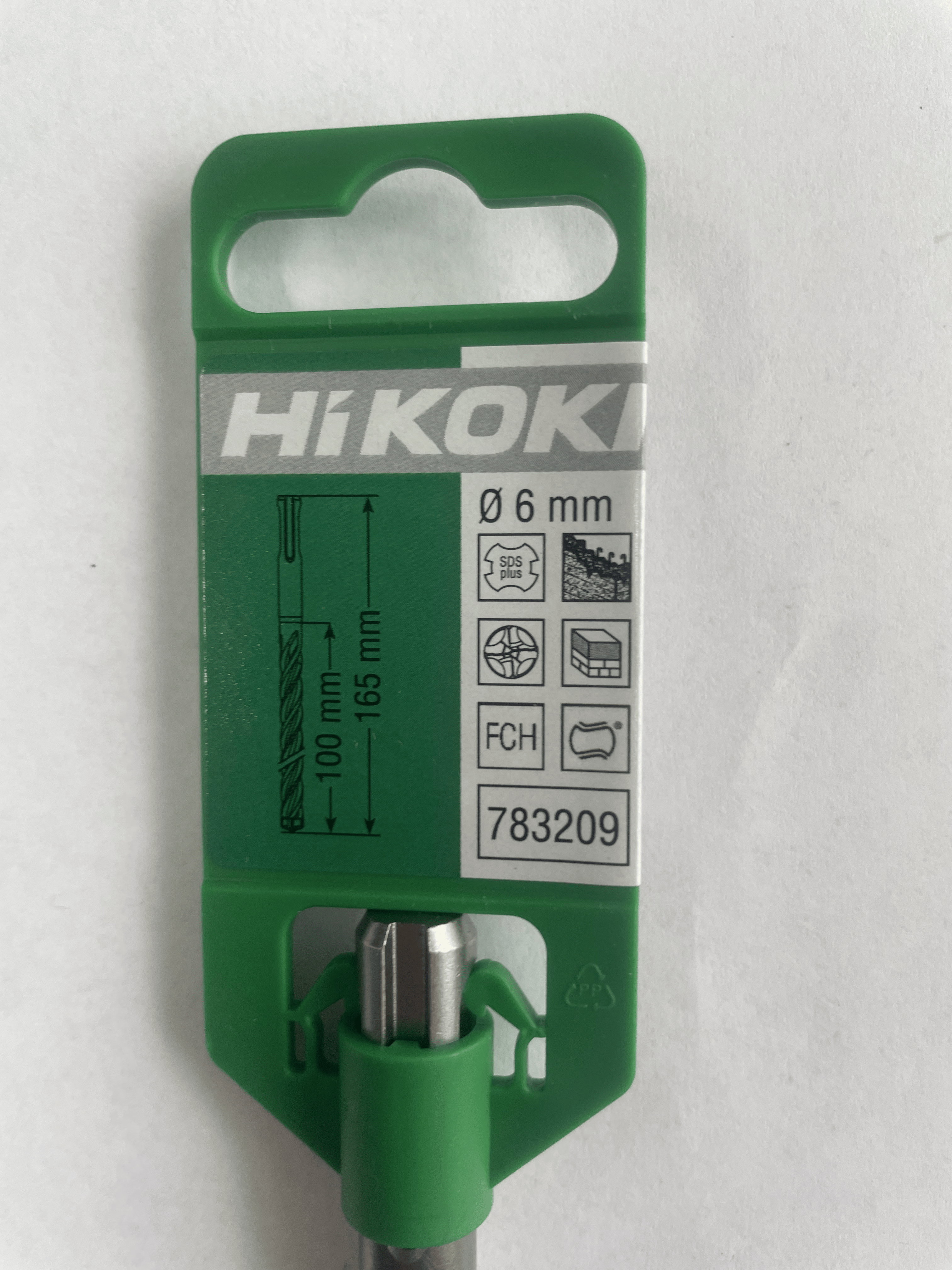 HiKOKI HM Bohrer SDS-Plus FCH 6,0x100x165mm