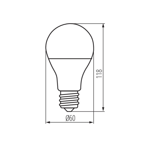 Kanlux S A60 9W E27 RGBCCT