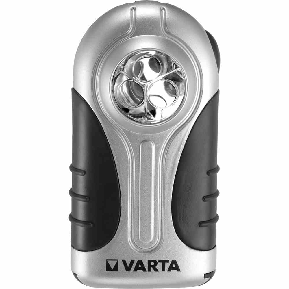 VARTA LED Silver Light 3AAA mit Batterie (3 x Micro) Kunststoff / Gummi – 16647