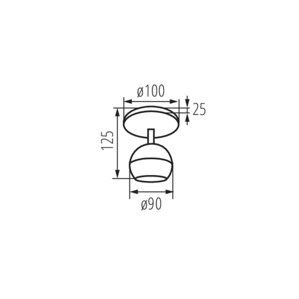 Kanlux GALOBA EL-1O W