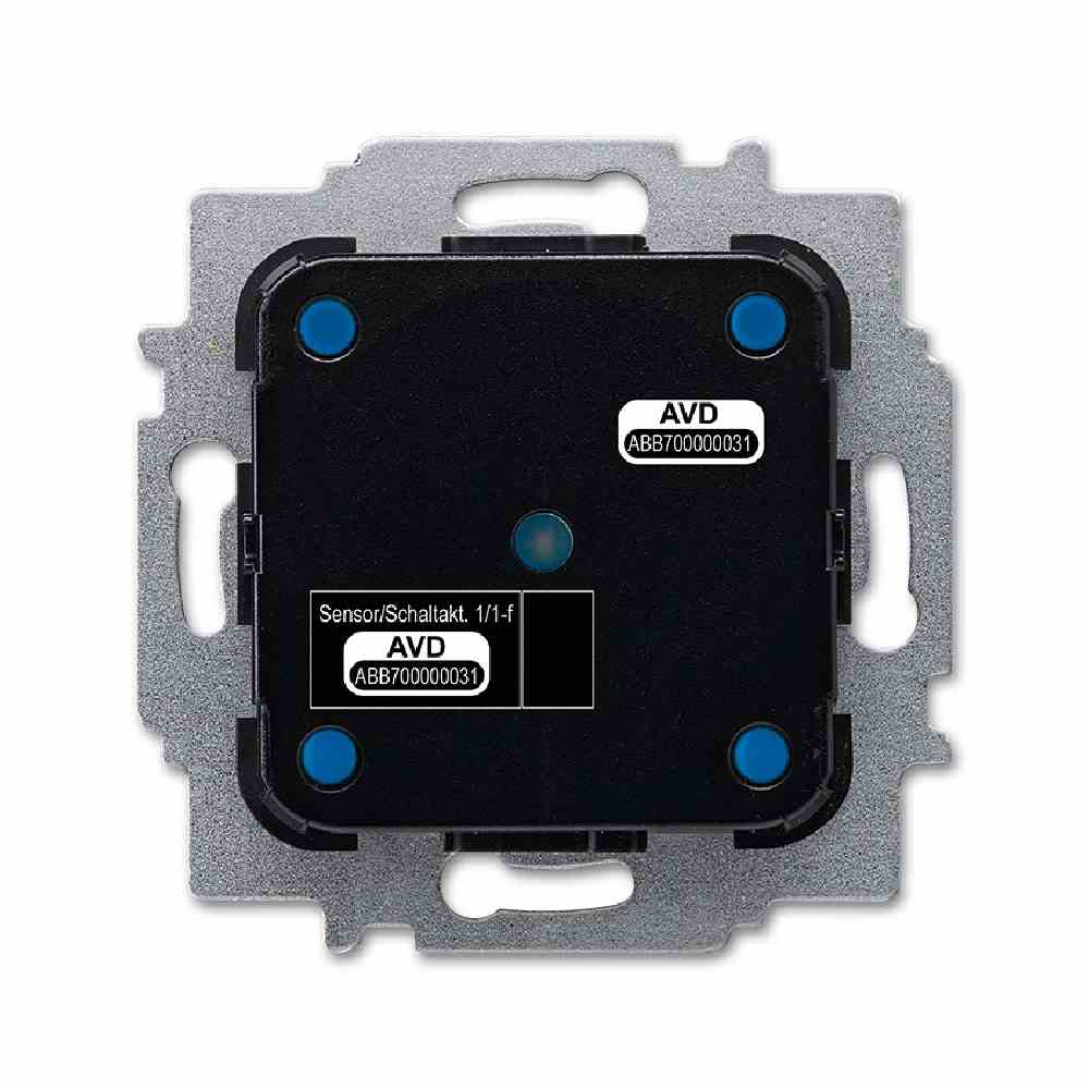 BUSCH-JAEGER Schaltaktor, free@home, Unterputz, 1Ausg, 10A, 2300W, 230V, Vor Ort-/Handbedienung – 6211/1.1-WL