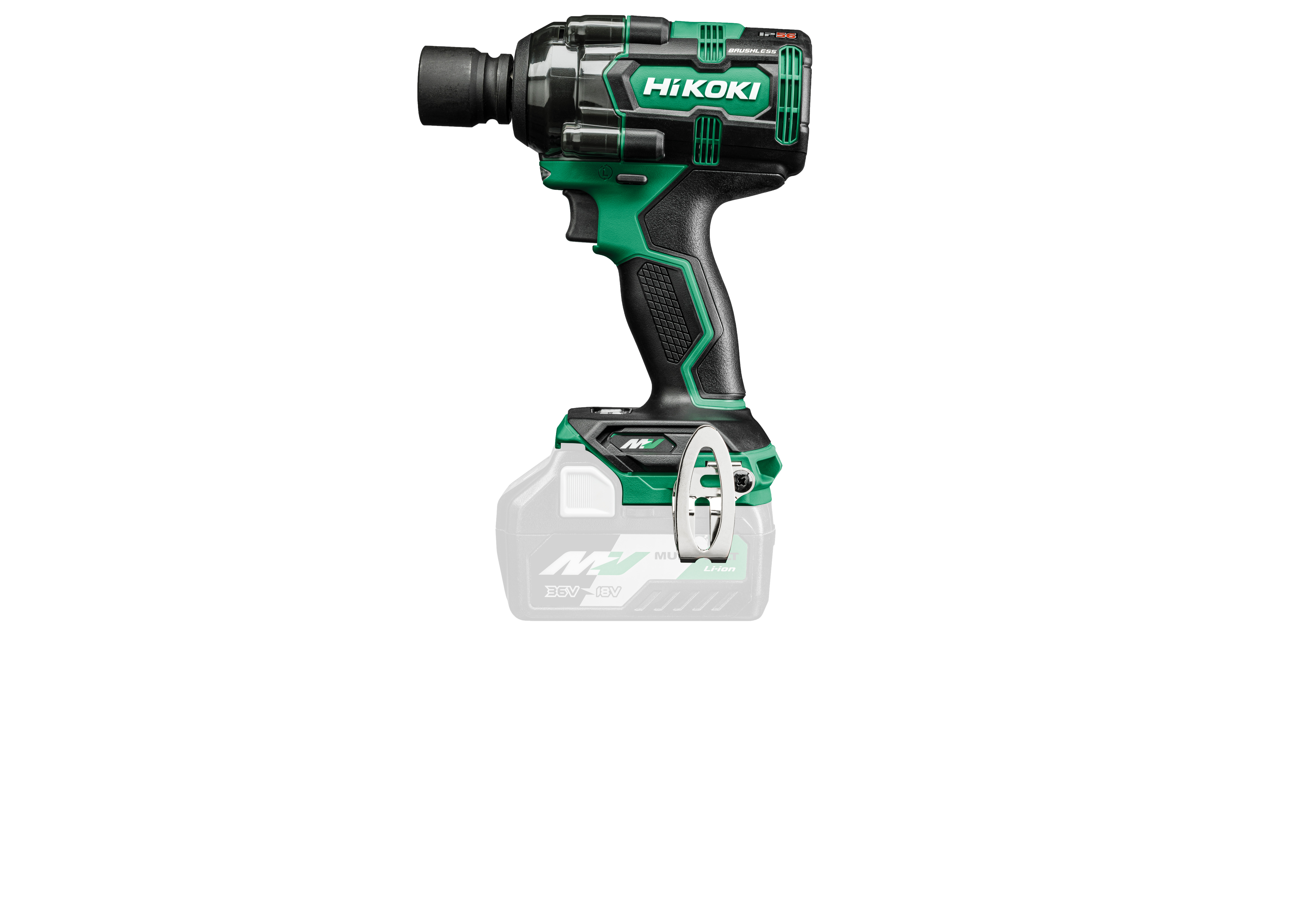 HiKOKI WR36DH(Basic) (Karton) Akku Schlagschrauber 380/700 Nm 1/2 "