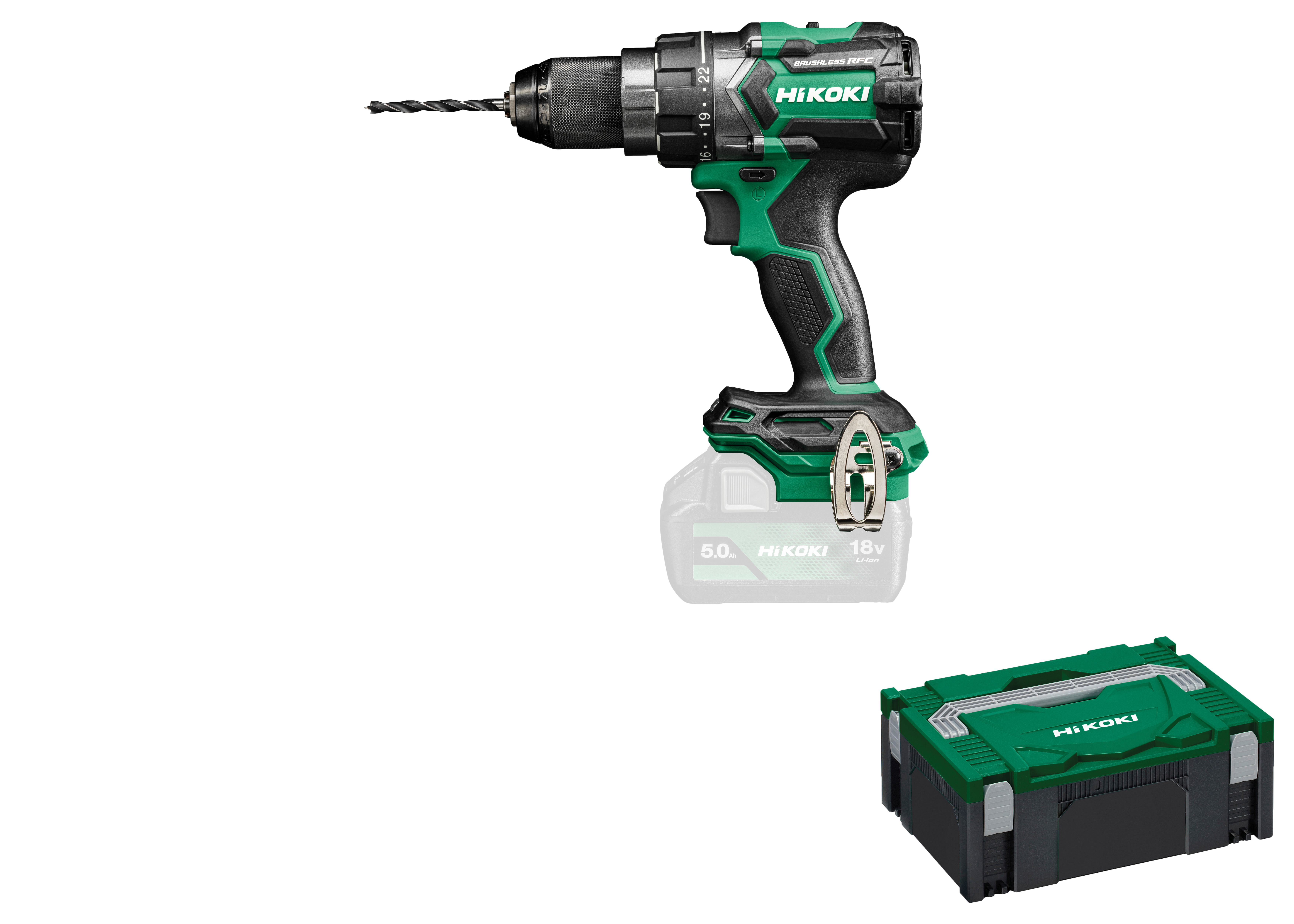 HiKOKI DS18DC(Basic) (HSC II) Akku Bohrschrauber HiKOKI DS18DC(Basic) (HSC II) Akku Bohrschrauber