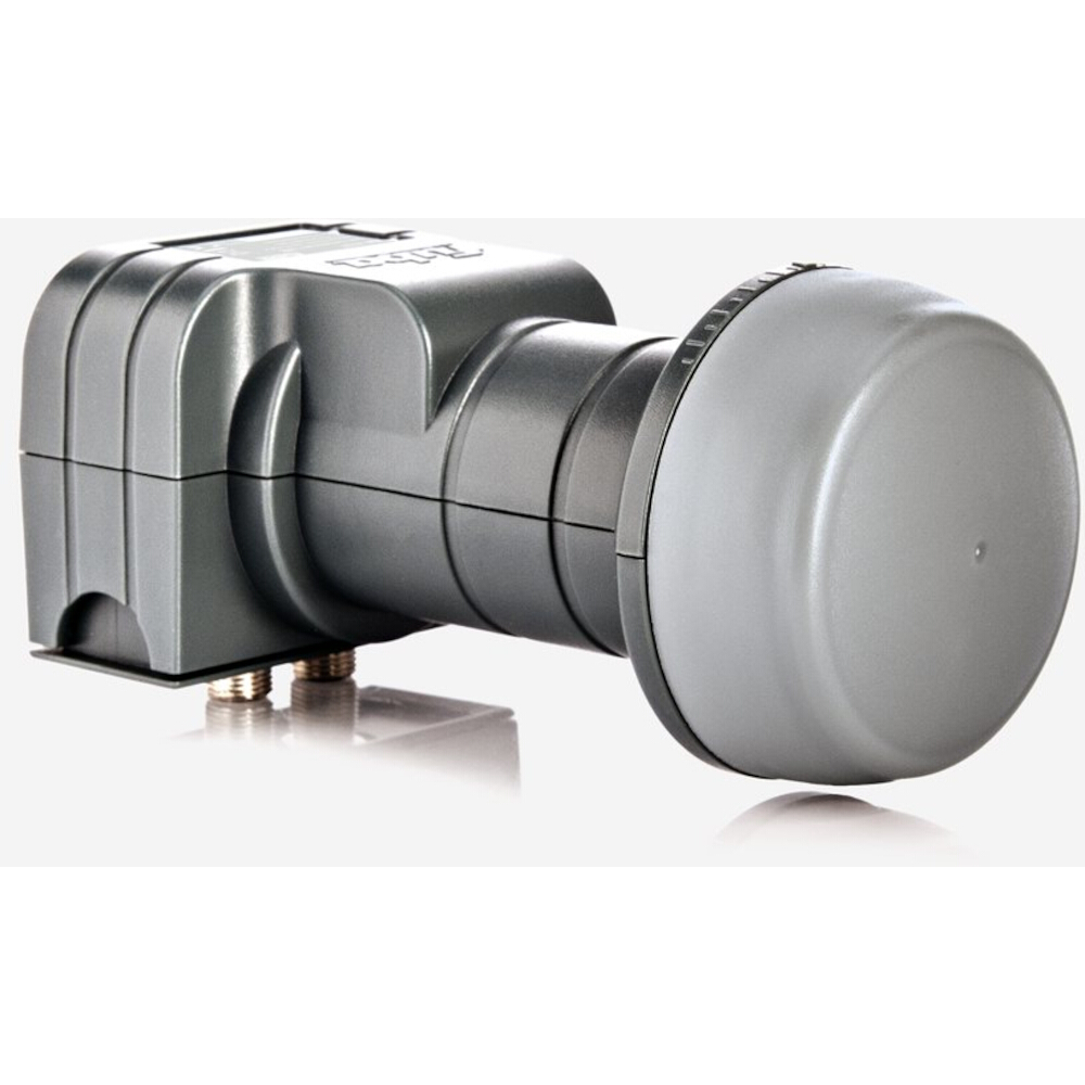 FUBA FUBA DEK217,Twin LNB für 2 Teilnehmer, optimale Mobilfunkabschirmung mit integriertem Wetterschutzgehäuse,40mm Feed,Universal,typ.150mA