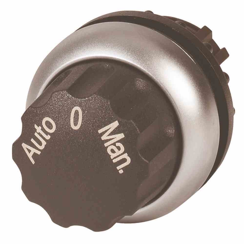EATON M22-WR3-X94 Wahltaste, 3 Stellungen, schwarz AUTO 0 HAND, rastend – M22-WR3-X94