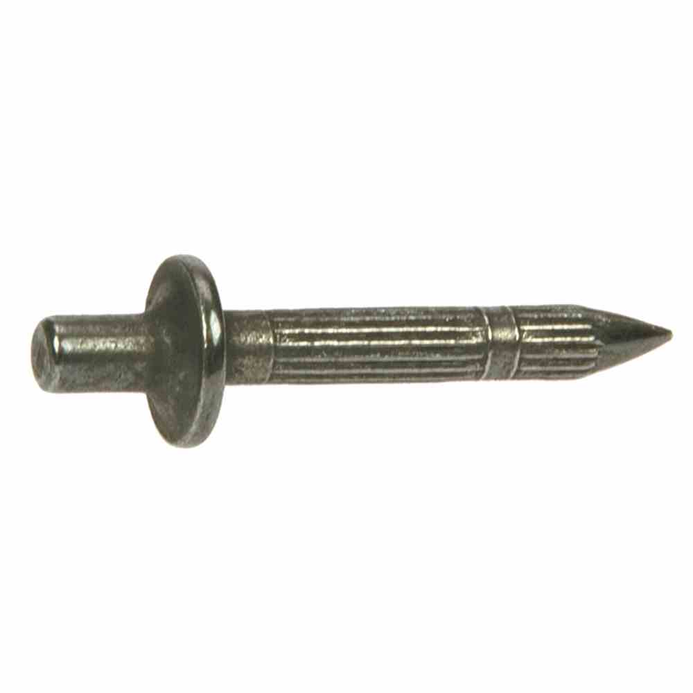 DON QUICHOTTE KS199 Einschlagdübel Fixpin 22 mm, längs geriffelt, großer Kragen Ø 10,5 mm – 130999 (200 C62)