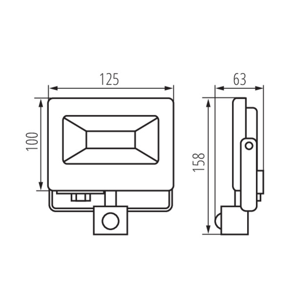 Kanlux ANTEM LED 20W-NW-SE B