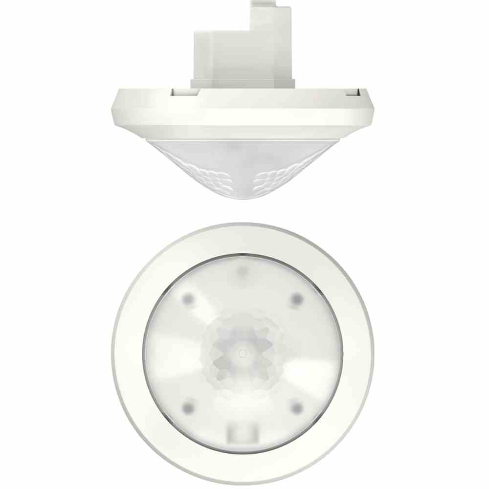 THEBEN Präsenzmelder, 0-360°, Einbau, weiß, IP54, fernbedienbar, HLK-Ansteuerung, Konstantlichtregelung – thePassa P360-101 UP WH