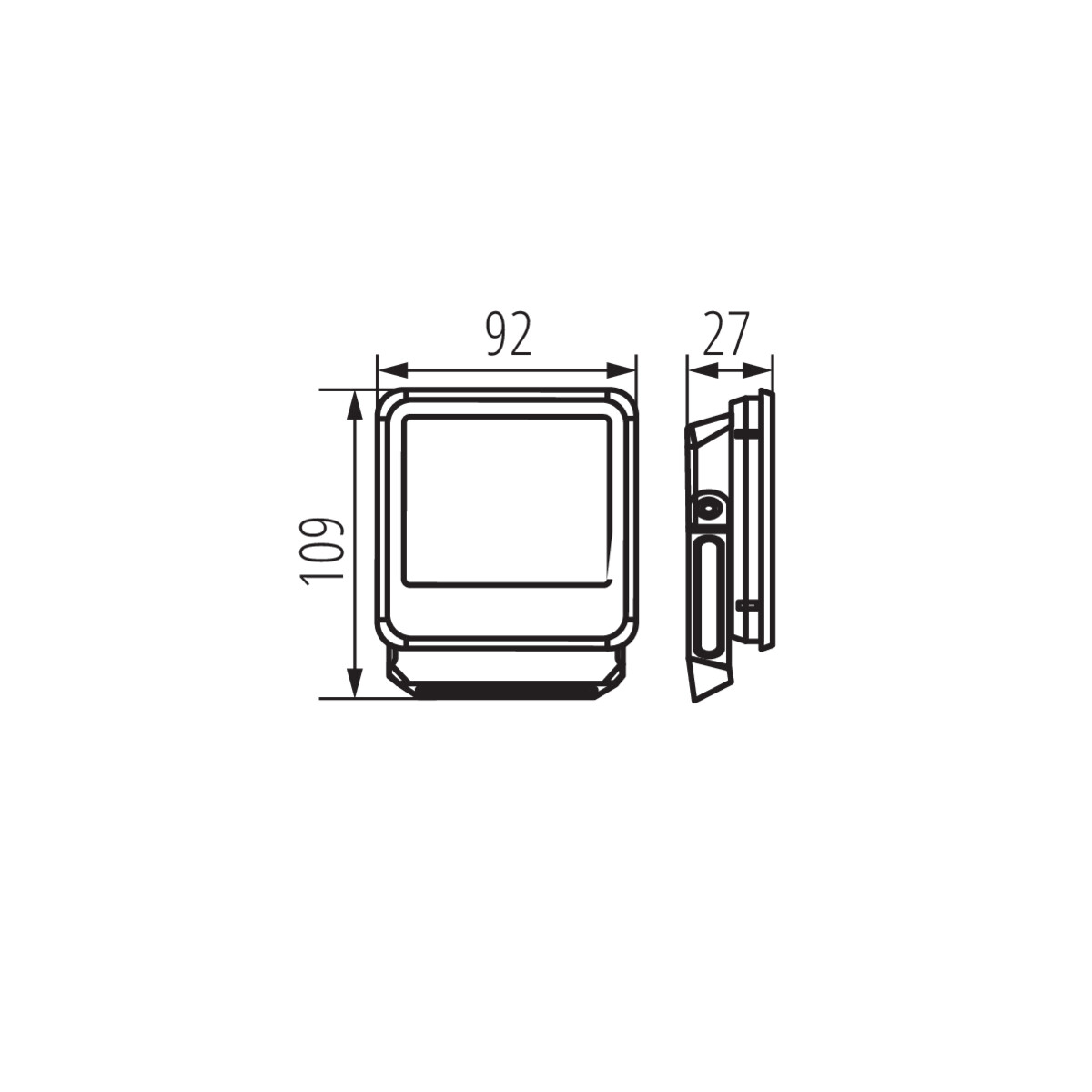 Kanlux IQ-LED FL-10W-NW