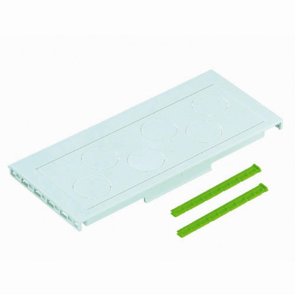 SPELSBERG Einführungsflansch, Kunststoff, 320x119mm, Kabelverschraubung, unbehandelt, Vorprägungen – GFL 341-m SPELSBERG Einführungsflansch, Kunststoff, 320x119mm, Kabelverschraubung, unbehandelt, Vorprägungen – GFL 341-m