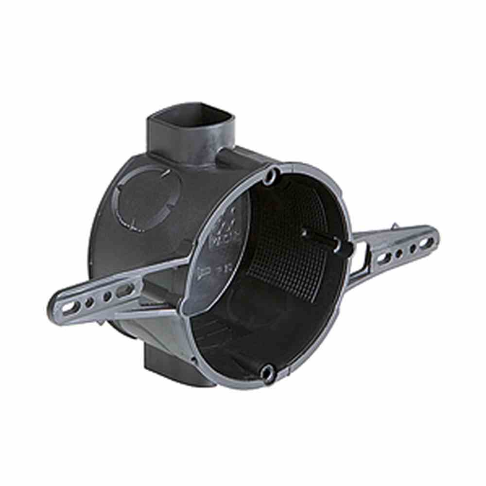 KAISER 1055-62 Gerätedose mit Nagellaschen, ohne Schrauben, Tiefe 42mm, Einbauöffnung 60mm, für Unterputz-Installation – 1055-62 KAISER 1055-62 Gerätedose mit Nagellaschen, ohne Schrauben, Tiefe 42mm, Einbauöffnung 60mm, für Unterputz-Installation – 1055-62