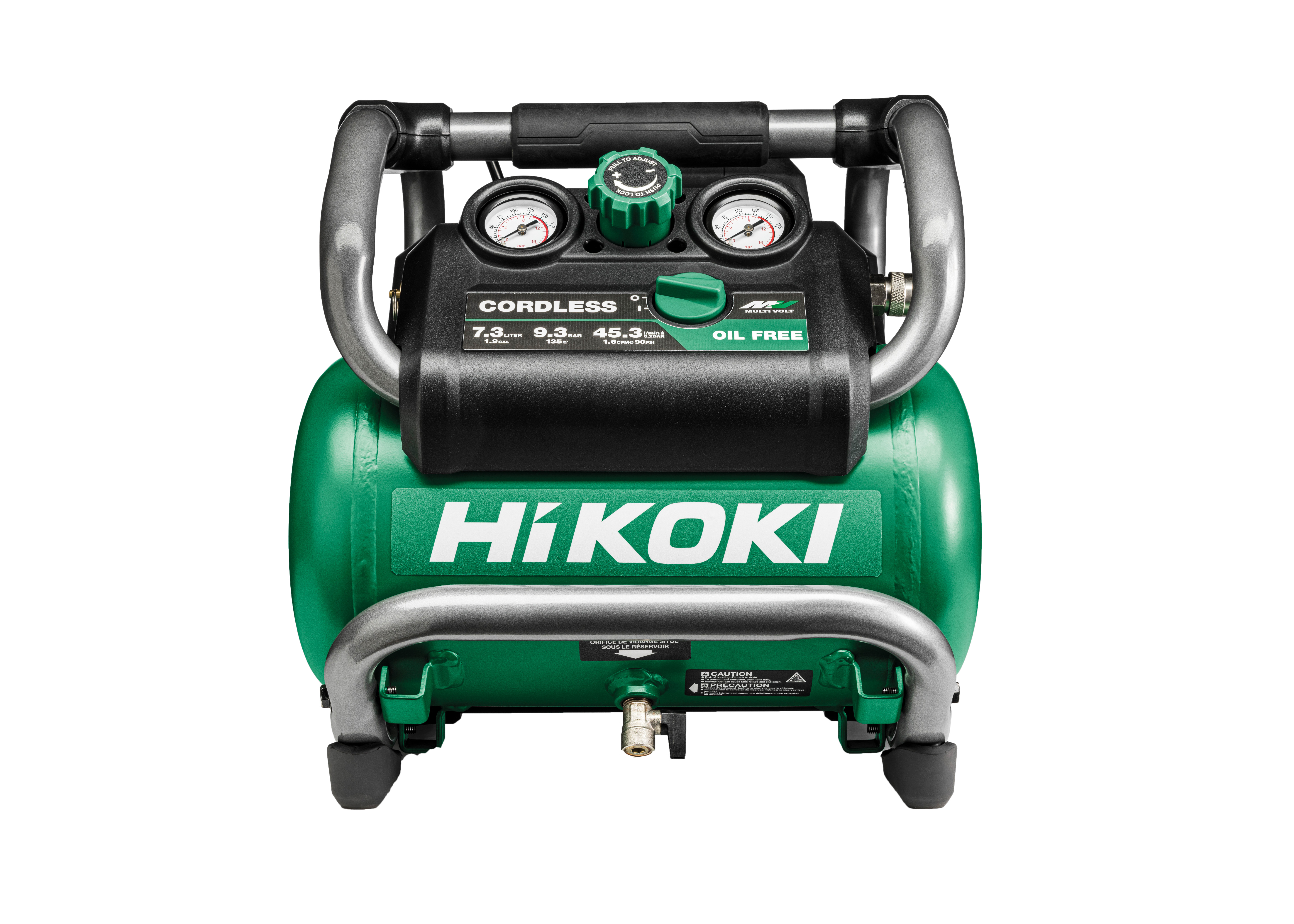 HiKOKI EC36DA(Basic) (Karton) Akku Kompressor 120 L 9,3 bar 13,4 Kg
