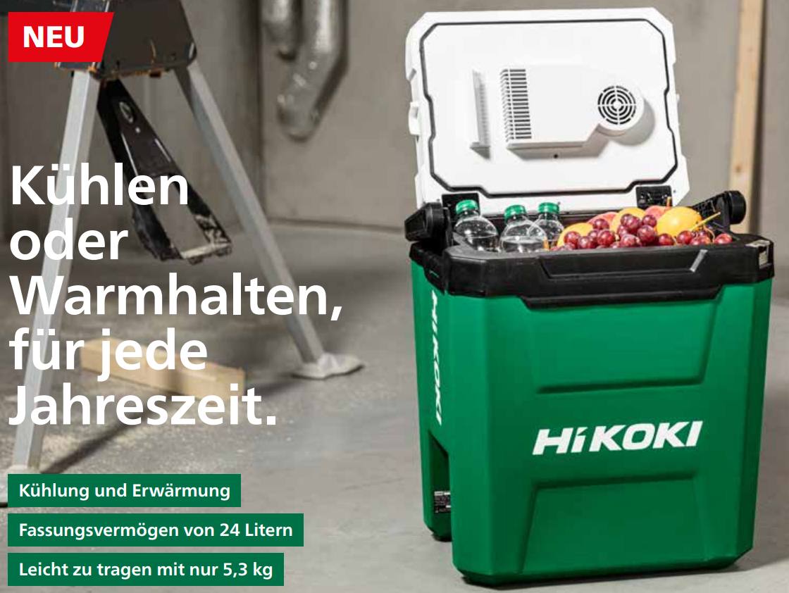 HiKOKI UL18DF(Basic) (Karton) Akku-Kühl-und Wär