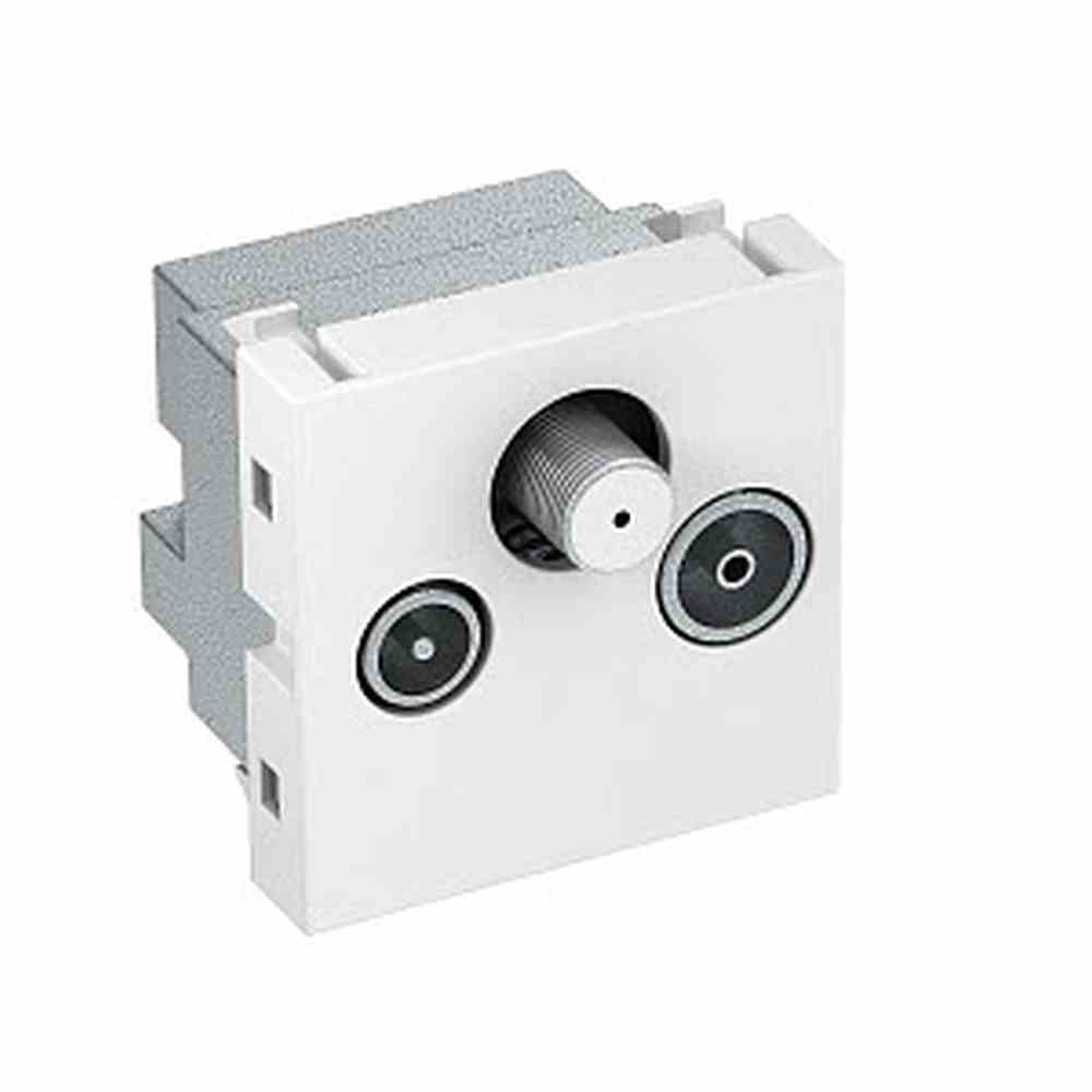 OBO BETTERMANN Stichdose, Sat/BK, 3f, 1dB/860, 2dB/2150, mit Abdeckung, 5-2150MHz – ANT-3SD RW1