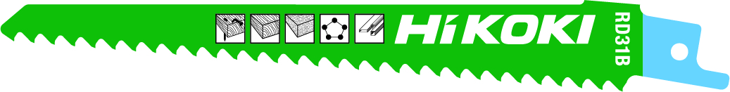 HiKOKI 5 Säbelsägeblätter RD31B/S611DF