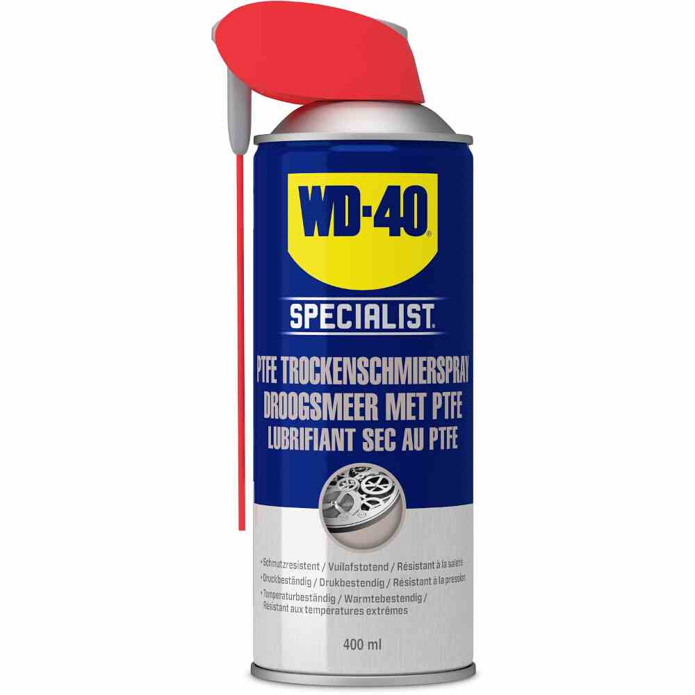 WD-40 SPECIALIST PTFE Trockenschmierspray 400 ml Smart Straw – 49394/25NBA