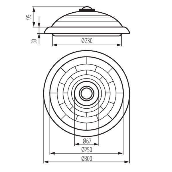 Kanlux FOGLER DL-240O