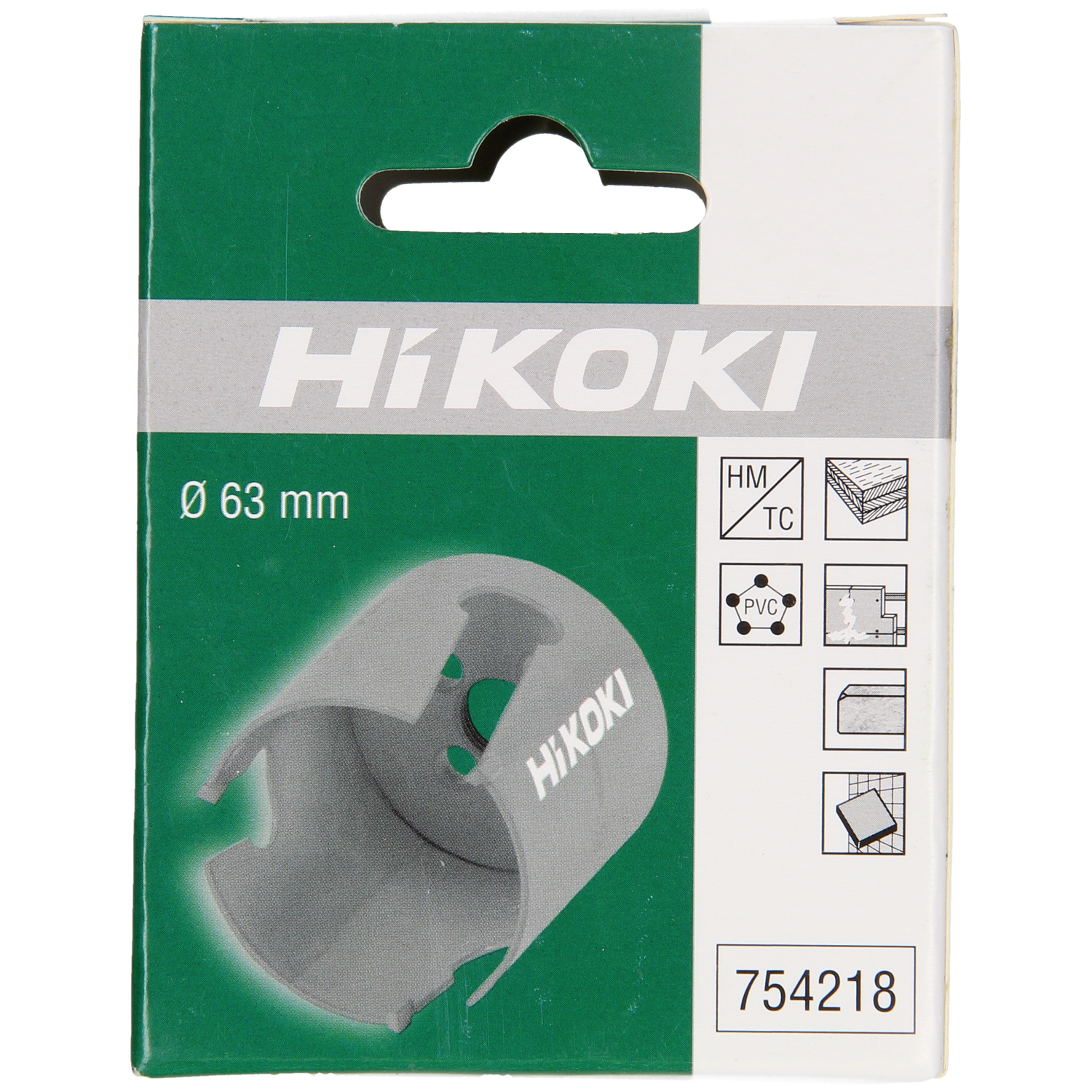 HiKOKI Lochsägen HM-bestückt Ø63mm