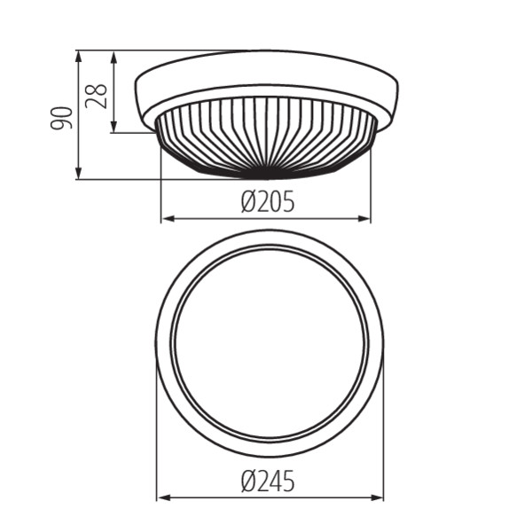 Kanlux SANGA DL-100