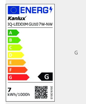 Kanlux IQ-LEDDIM GU10 7W-NW