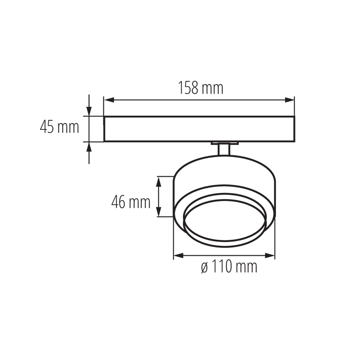 Kanlux BTL 28W-930-B (35655)