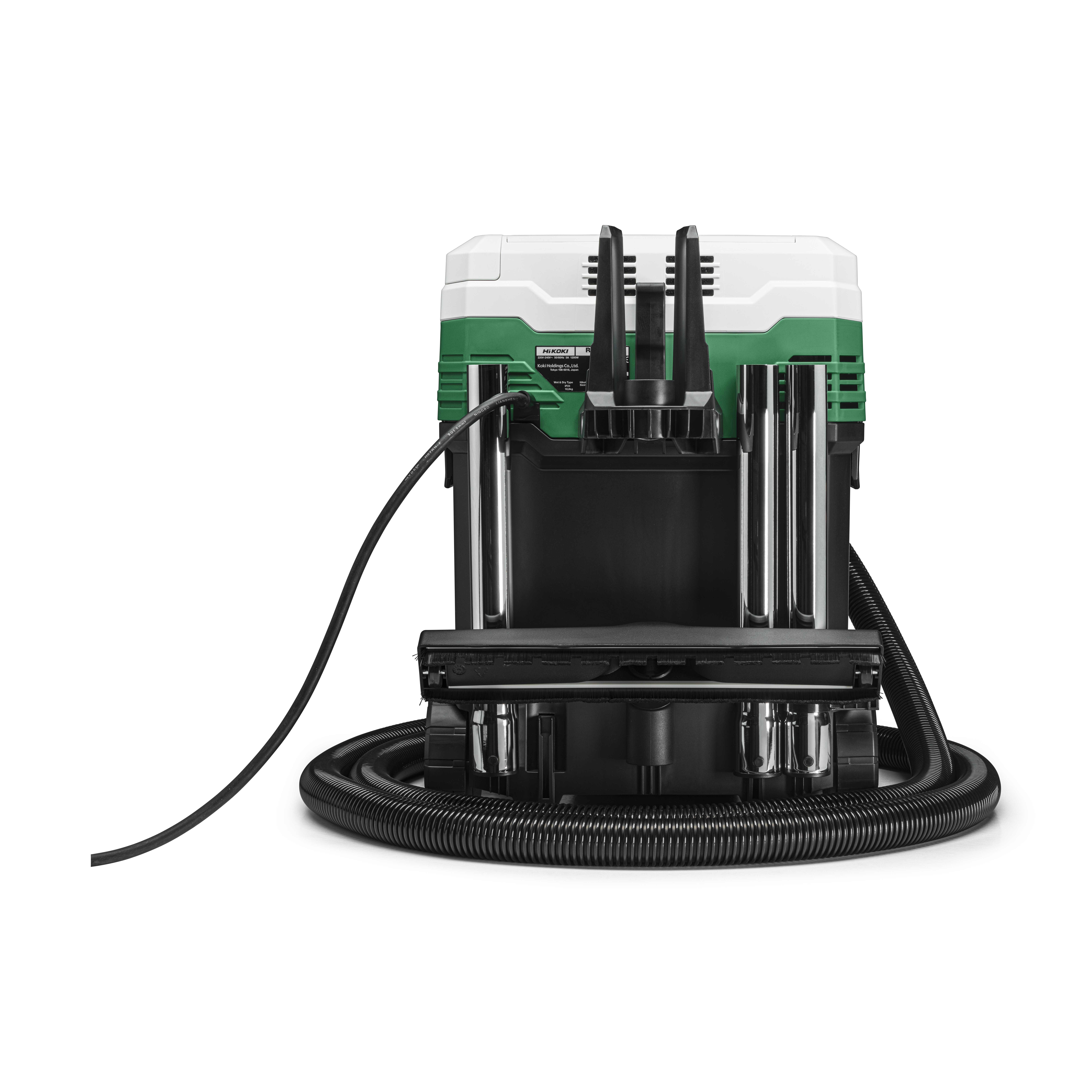 HiKOKI RP300YM (Karton) (30 Liter, M-Klasse)  Nass- und Trockensauger 10,8 Kg Ein- /Ausschaltautomatik für Werkzeuge 1200W antistatischer Saugschlauch