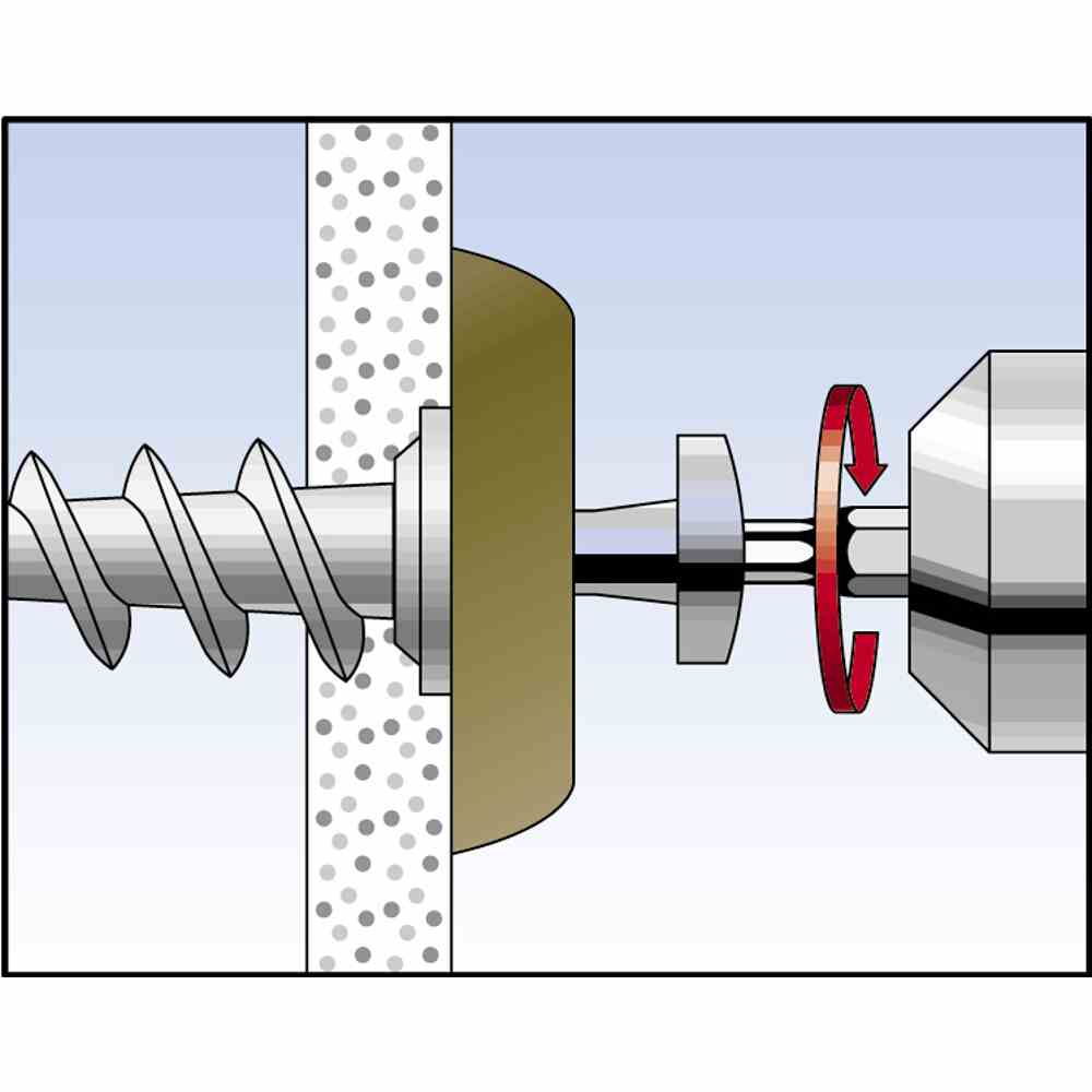 FISCHER GKM Gipskartondübel Metall ohne Schraube, *** packweise! ***, 100 Stück FISCHER GKM Gipskartondübel Metall ohne Schraube, *** packweise! ***, 100 Stück