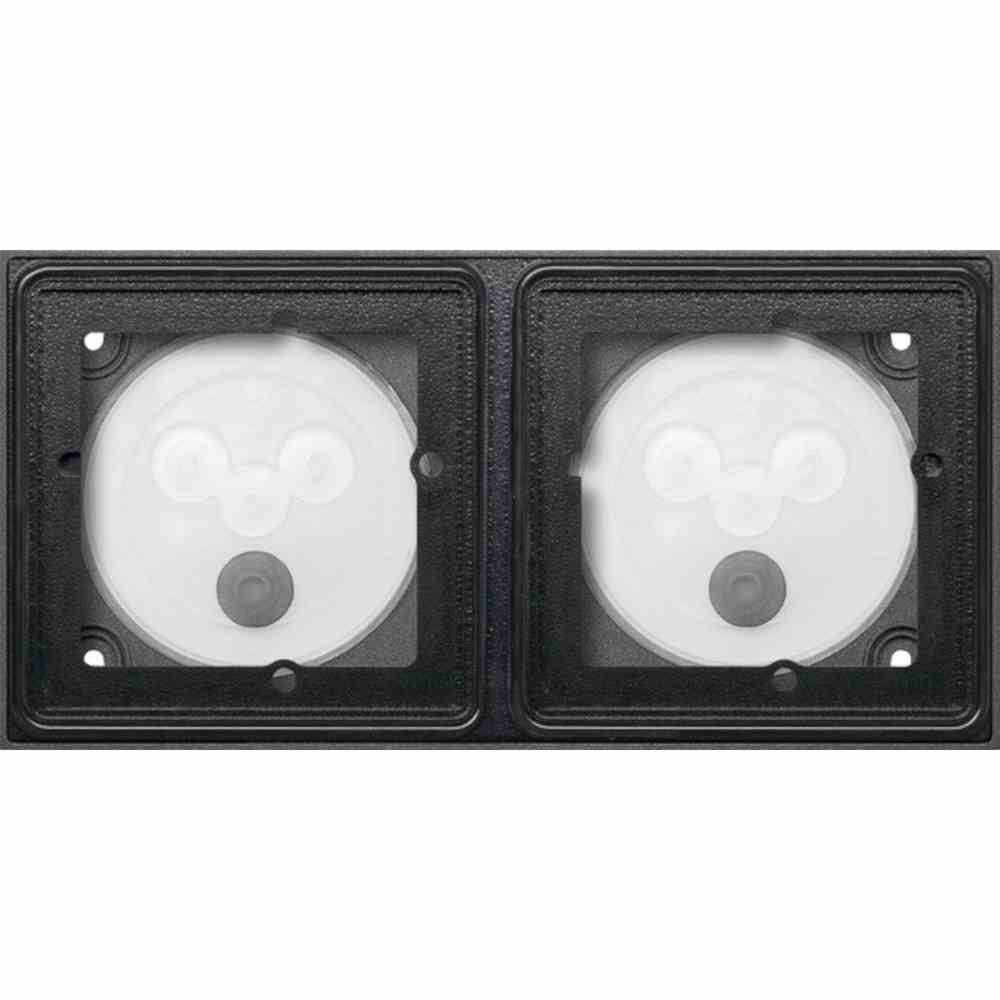 GIRA Gehäuse, 2f, Unterputz, Kunststoff, 106,5x213x25,35mm – 551200