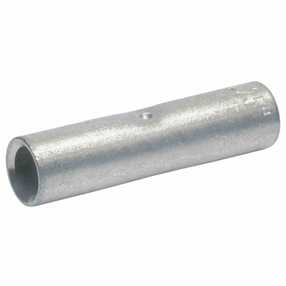 KLAUKE Stoßverbinder, Normalausführung, 95mm², geeignet für mehrdrähtige Leiter, lang, verzinnt, Kupfer – 28R