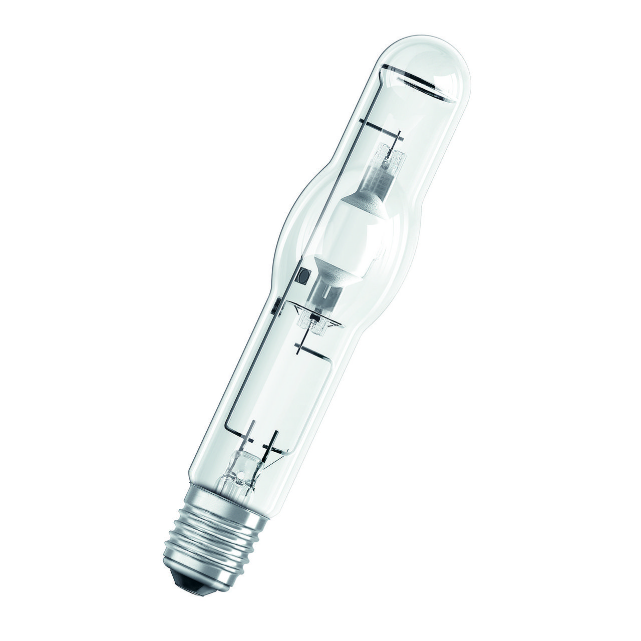 OSRAM HQI-BT Halogen-Metalldampflampe, 400W, 5500K, E40, Röhre einseitig gesockelt, UV-Schutz, beliebig, 34000lm, kühl>5300K – HQI-BT 400W/D PRO E40 FLH1