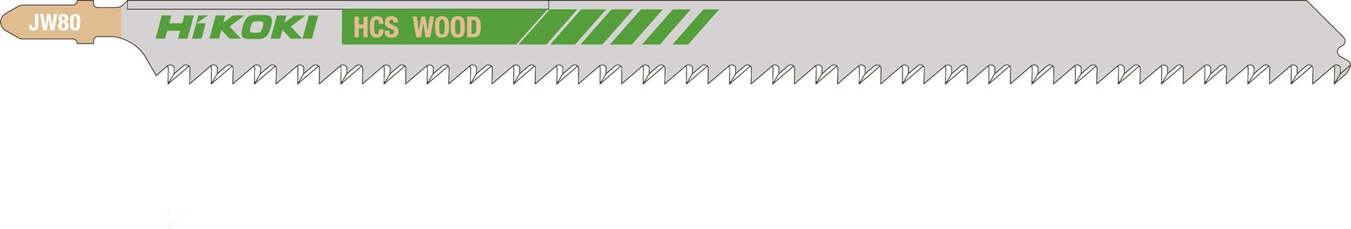 Holz - Stichsägeblatt JW80/T1044DP (3 Stück) - 250,0 / 220,0 x 16,0 x 1,6 mm - 6 TPI