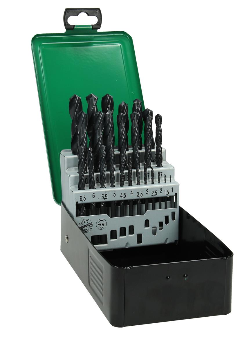 HiKOKI Metallbohrer HSS-R DIN 338 Kassette25tlg