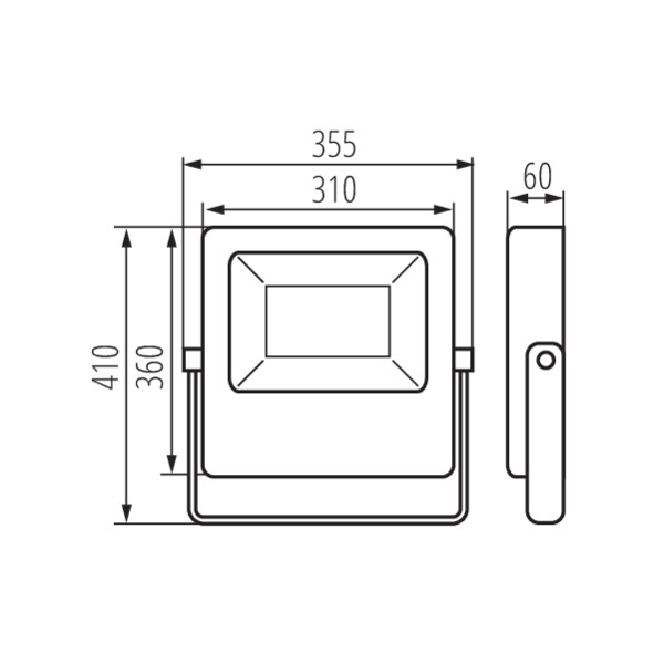 Kanlux FL AGOR/A LED 200W NW